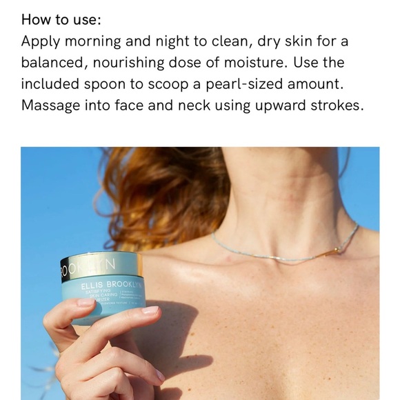 Never Opened Ellis Brooklyn Satisfying Skin Care Moisturizer - Picture 5 of 7